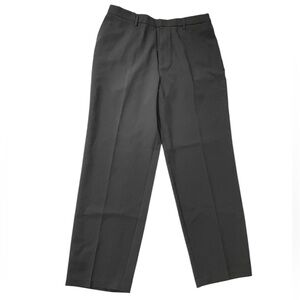Edwards Tuff Tested Men's Flat Front Black Pocket Pants 34x30